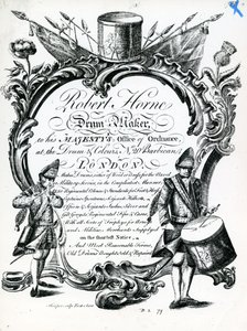 Robert Horne, Trommelmaker (gravure)