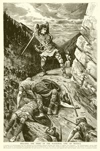 Roland, de Held van het Nationale Epos van Frankrijk door English School