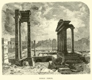 Romeins Forum door English School
