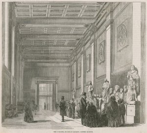 Romeinse galerij in het British Museum door English School