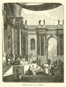 Romeinse rechtszaal door English School