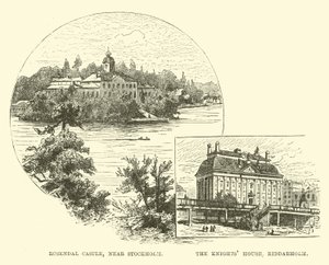 Rosendal Kasteel, nabij Stockholm; Het Riddershuis, Riddarholm