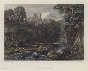 Roslin Castle, Schotland door English School