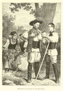 Roemeense boeren van Transsylvanië door English School