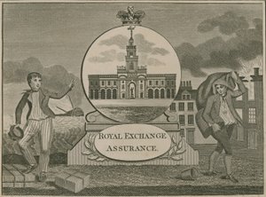 Royal Exchange Assurance, Londen door English School