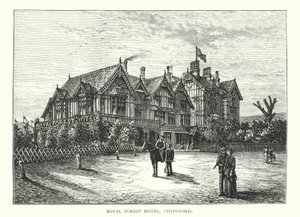 Royal Forest Hotel, Chingford (gravure)