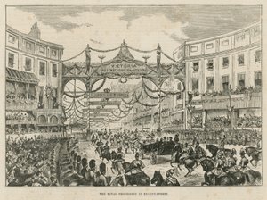 Koninklijke processie in Regent Street