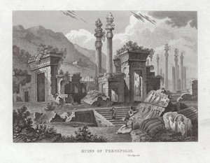 Ruïnes van Persepolis door English School