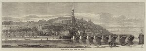 Ruïnes van St Cloud, vanaf de Rivier door English School