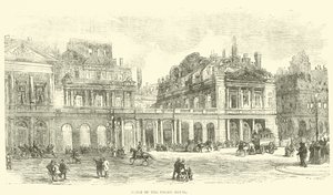 Ruïnes van het Palais Royal, mei 1871