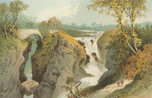 Rumbling Bridge en Falls of the Braan - Bij Dunkeld door English School