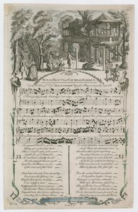 Rurale Schoonheid of Vauxhall Tuin door English School