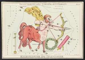Boogschutter en Corona Australis, uit 