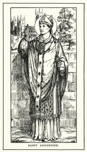 Sint Augustinus door English School