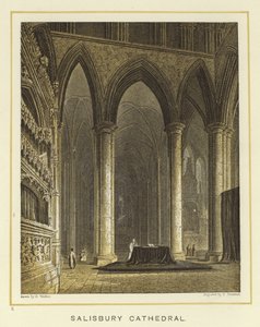 Kathedraal van Salisbury door English School