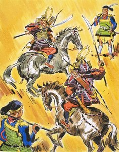 Samurai krijgers door English School