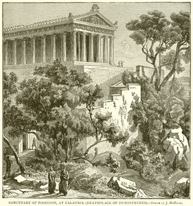 Heiligdom van Poseidon, in Calauria (Sterfplaats van Demosthenes)