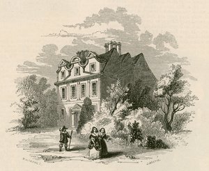 Sandford Manor House, Fulham, Londen, voorheen de woning van Nell Gwynne door English School