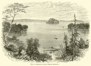 Saratoga Lake, Noord-Amerika door English School