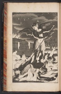Satan uit Paradise Lost van John Milton door English School