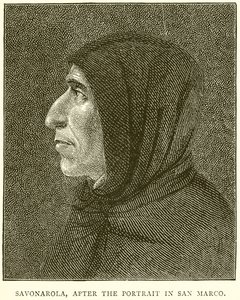 Savonarola, naar het portret in San Marco door English School