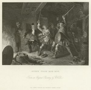 Scène uit Rob Roy door English School