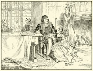 Scène in Mores Chelsea Huis door English School