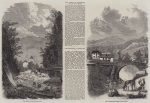 Scènes in Sallenches (gravure)