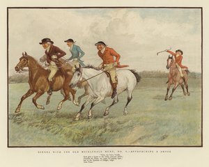 Scènes met de Old Mickledale Hunt