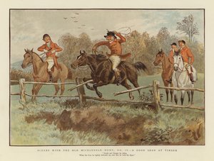 Scènes met de Old Mickledale Hunt