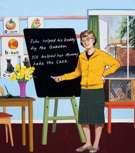 Schoolleraar door English School