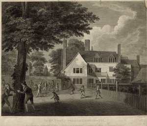 School van Dr Thomas Jephson, Camberwell, Londen door English School