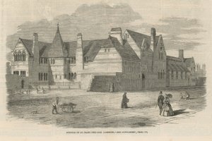 Scholen van St. Mary-the-Less in Lambeth door English School