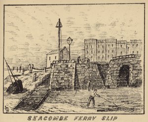 Seacombe Ferry Slip door English School