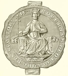 Zegel van Robert Bruce, Koning van Schotland door English School