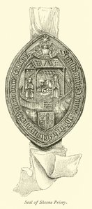 Zegel van Sheene Priory door English School