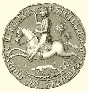 Zegel van Simon de Montfort