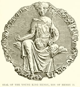 Zegel van de Jonge Koning Hendrik, Zoon van Hendrik II door English School