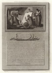 Sebastian Cabot legt zijn ontdekkingen uit aan Hendrik VII