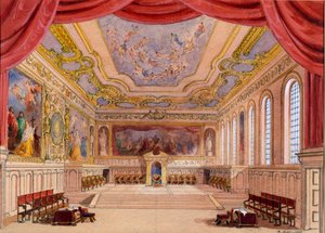 Decorontwerp voor De Koopman van Venetië door William Shakespeare, 1858