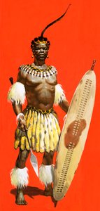 Shaka, de Zulu-krijger door English School