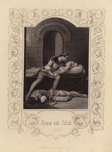 Shakespeare: Romeo en Julia, Act 5, Scene 3 (gravure)