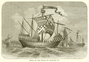 Schip uit het bewind van Edward IV door English School