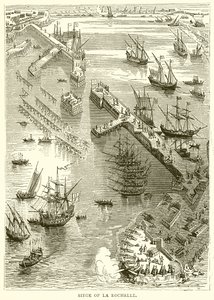 Beleg van La Rochelle door English School