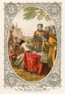 Ondertekening van de Magna Carta