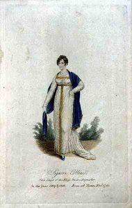 Signora Collini (geb.1784), Eerste Zangeres van het King
