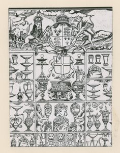 Zilveren plaat gepland als prijzen voor de loterij van 1569 door English School