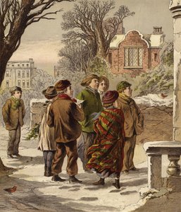 Kerstliederen zingen