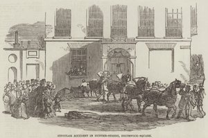 Bijzonder ongeluk in Hunter-Street, Brunswick-Square