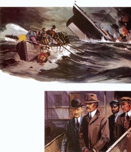 Zinken van de Titanic en arrestatie van Dr. Crippen door English School